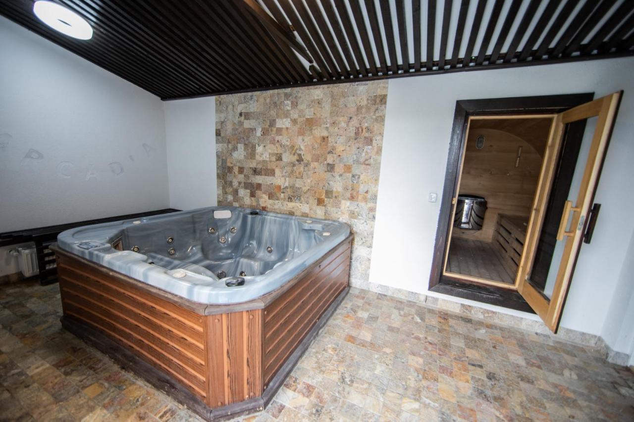 Casa Arcadia 1 Piscina,Jacuzzi, Sauna 부자우 외부 사진