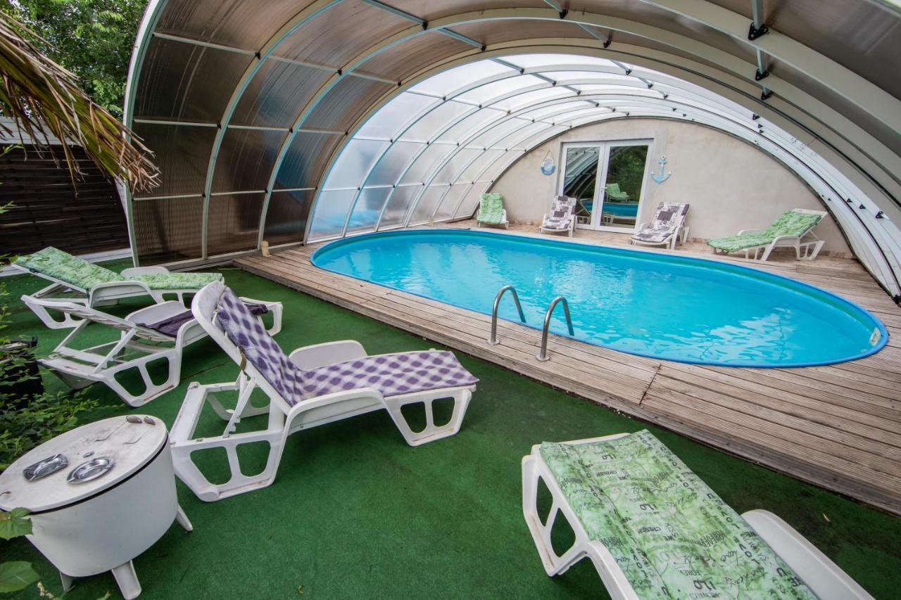Casa Arcadia 1 Piscina,Jacuzzi, Sauna 부자우 외부 사진